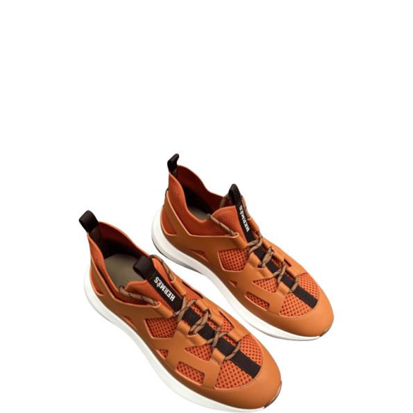 HERMES KATANA SNEAKER ORANGE H