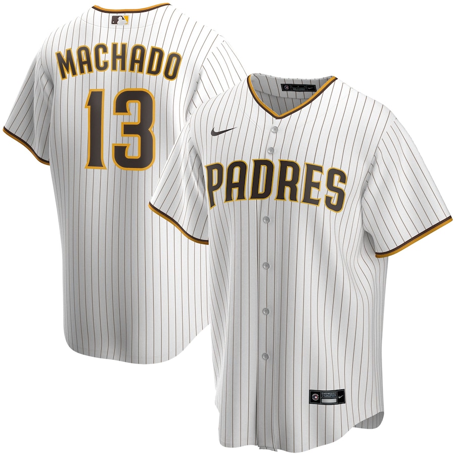 Manny Machado San Diego Padres Alternate Player Jersey White