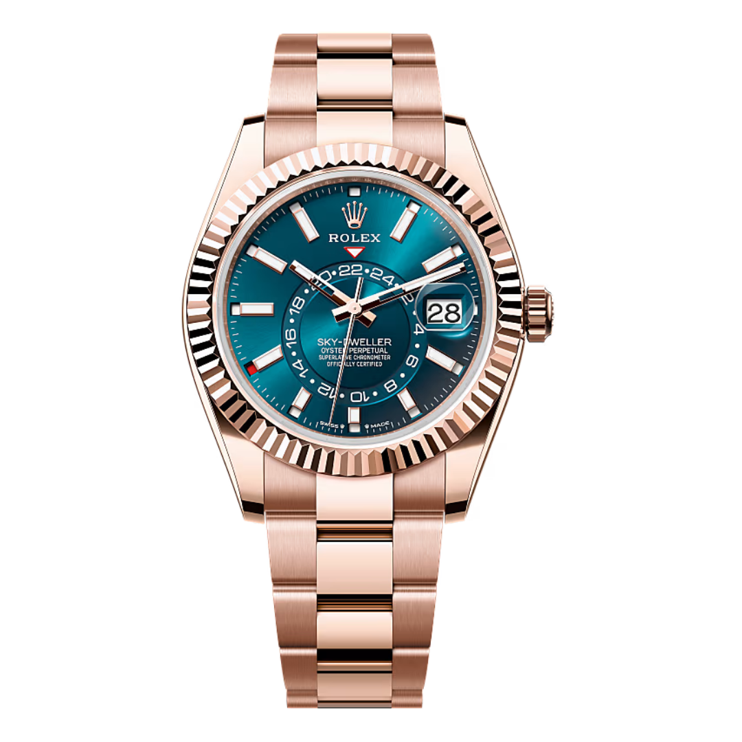 Rolex Sky-Dweller Oyster, 42 mm, Everose gold Reference 336935-0001