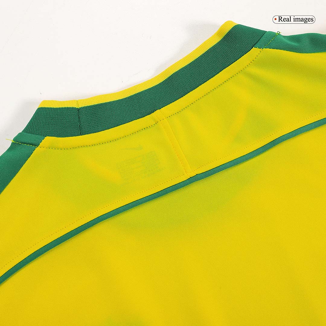 Brazil 1998 Home Retro Football Jersey