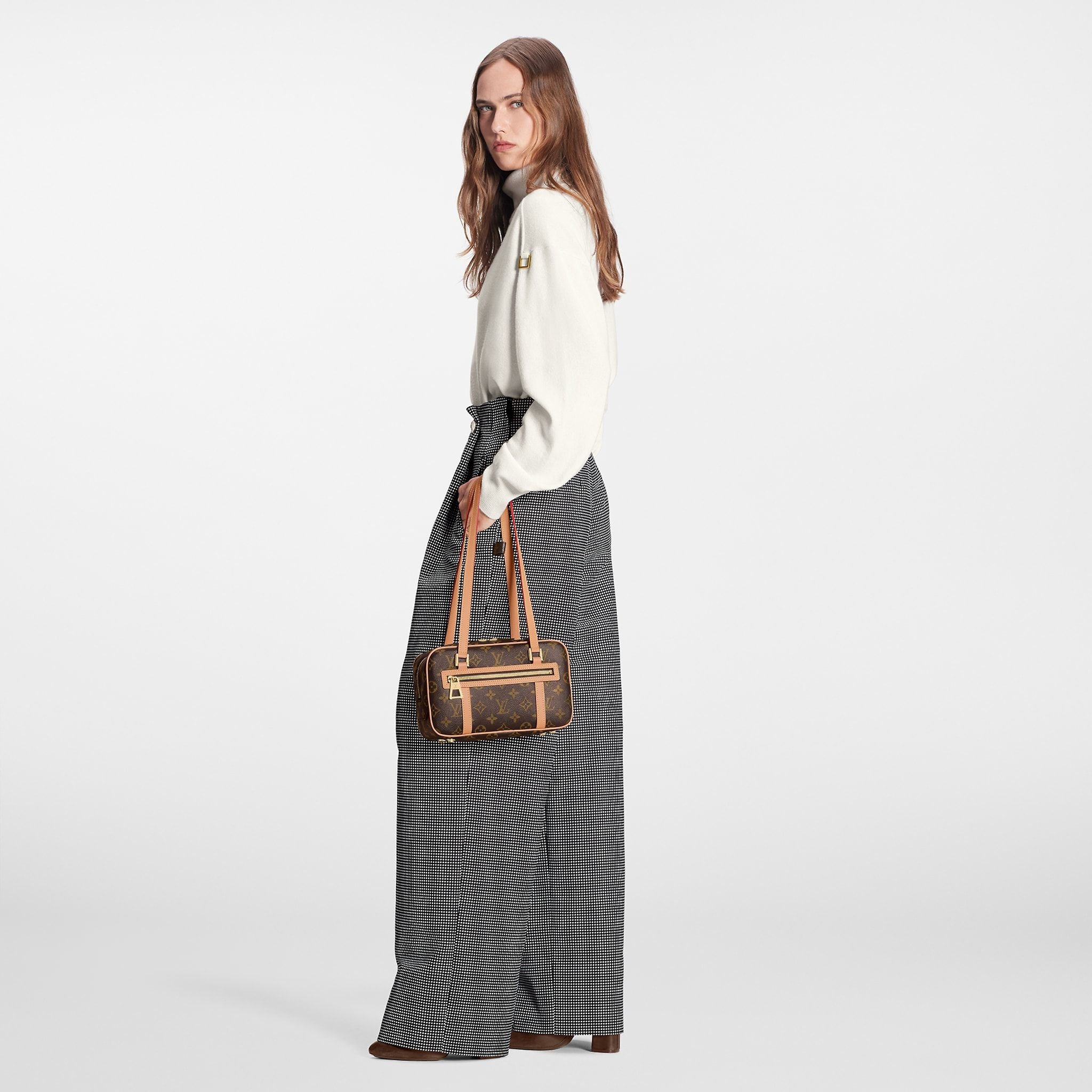 Louis Vuitton Cite Bag Monogram Brown 25Cm M46321