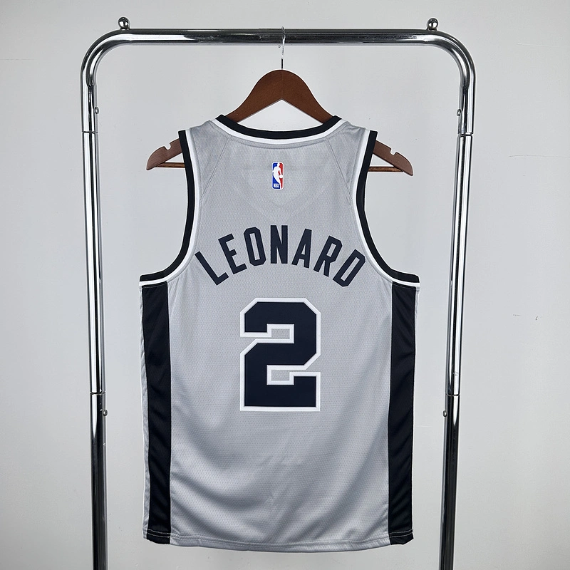 2021 NBA San Antonio Spurs 2 LEONARD Basketball Jersey