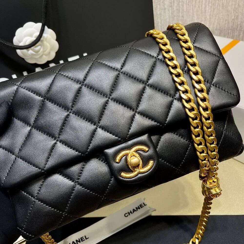 Chanel Lambskin Flap Bag 25 cm