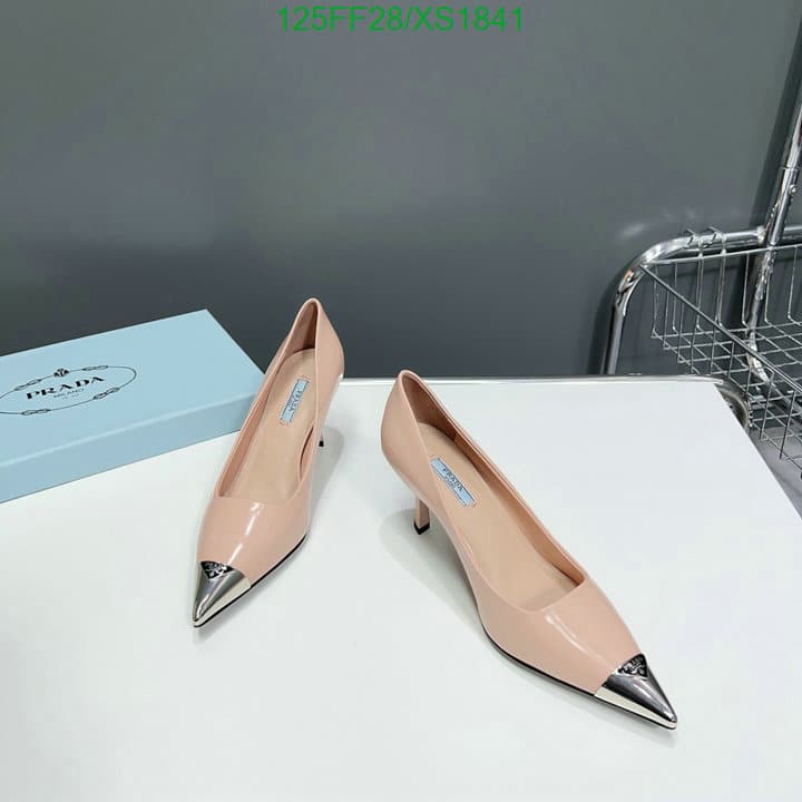 Prada Brushed Leather Pumps Pink