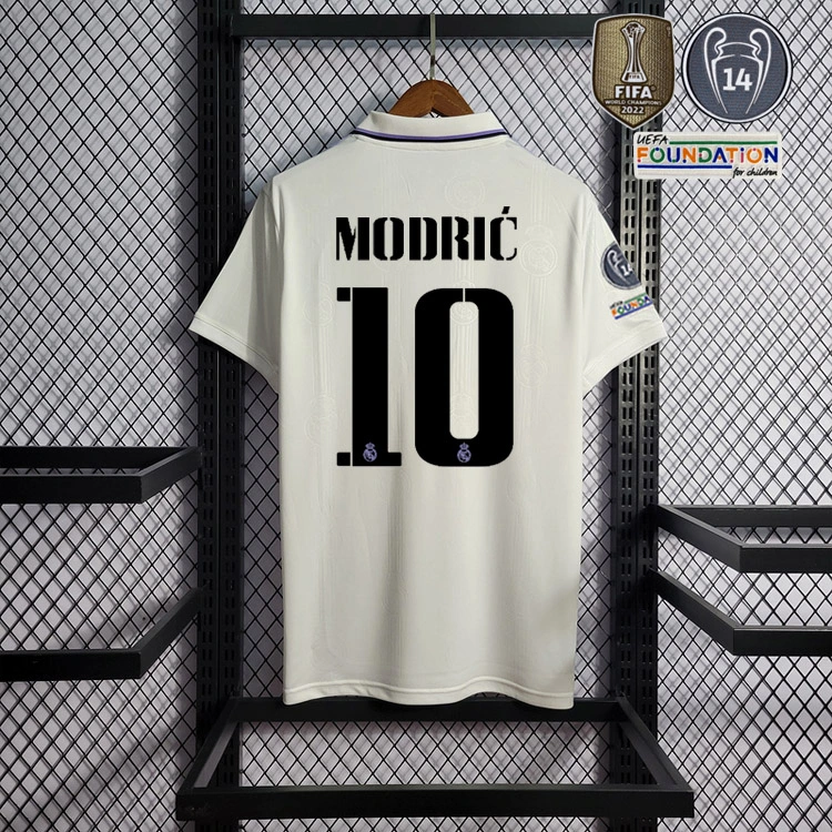 2022-23 Real Madrid home Benzema vini jr. KROOS MODRIC Football jersey