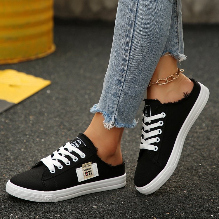 Student board shoes all-match canvas shoes for women