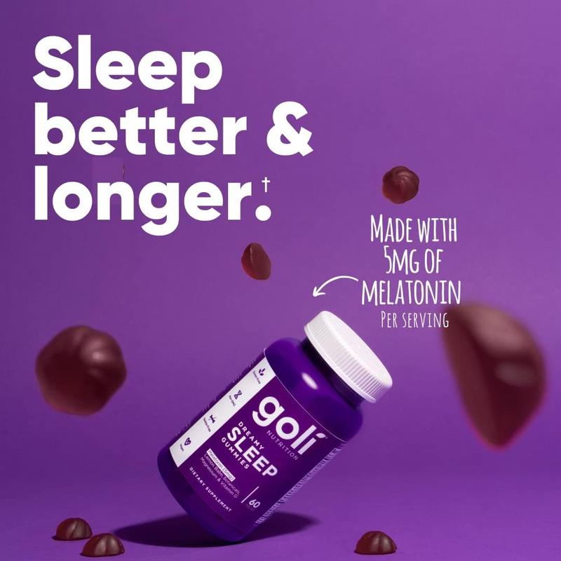 3 Pack Dreamy Sleep Gummies with Melatonin, chamomile, Magnesium, Lemon Balm & Vitamin D