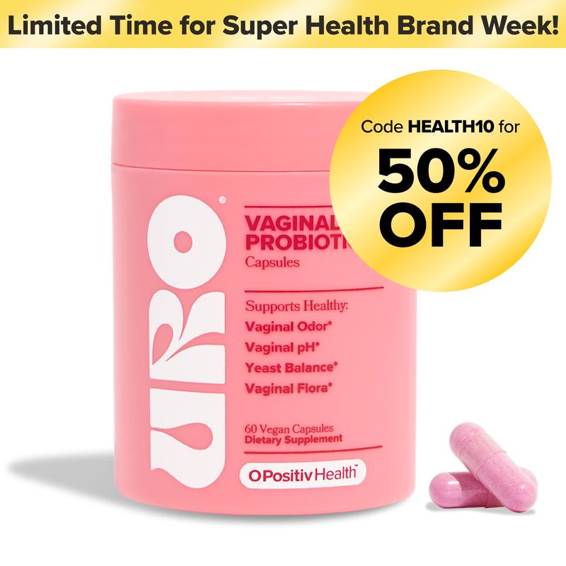 Probióticos Vitality para mujeres - 60 cápsulas, contiene prebióticos, equilibra el pH y elimina el olor.