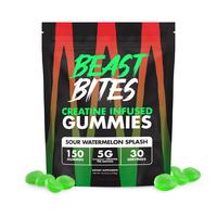 Creatine Infused Gummies - Beast Bites (Made with Creapure & NSF Certified for Sport)