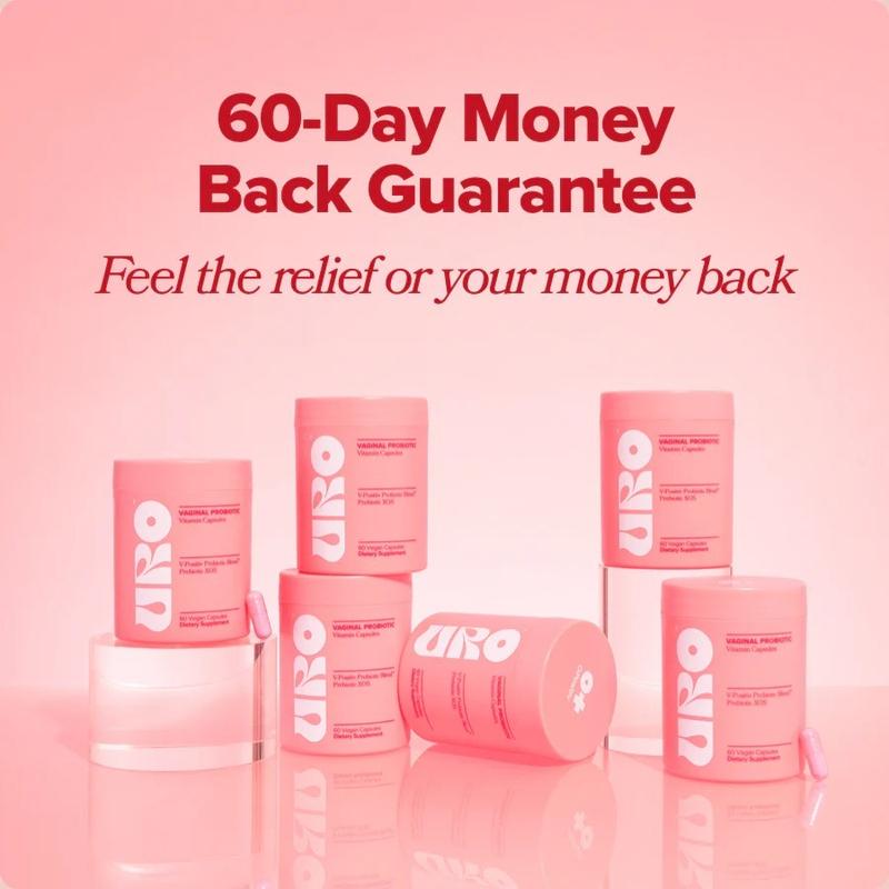 Probióticos Vitality para mujeres - 60 cápsulas, contiene prebióticos, equilibra el pH y elimina el olor.