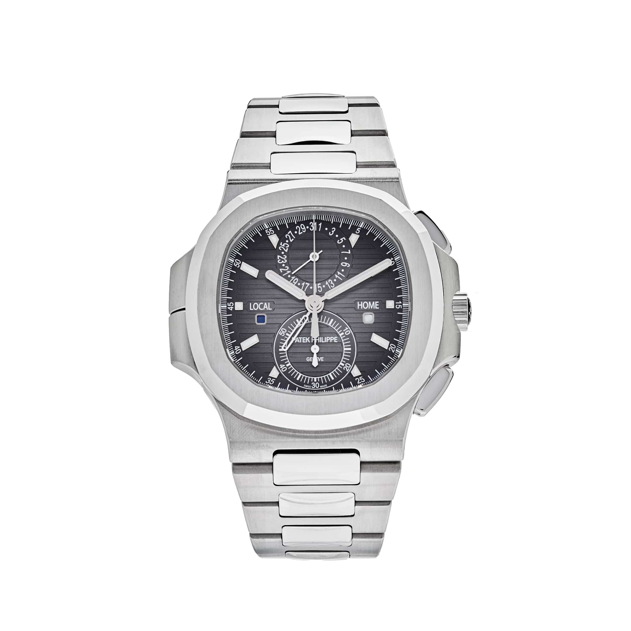 Patek Philippe Nautilus 5990/1A-001 'Travel Time' Chronograph Stainless Steel (2017)