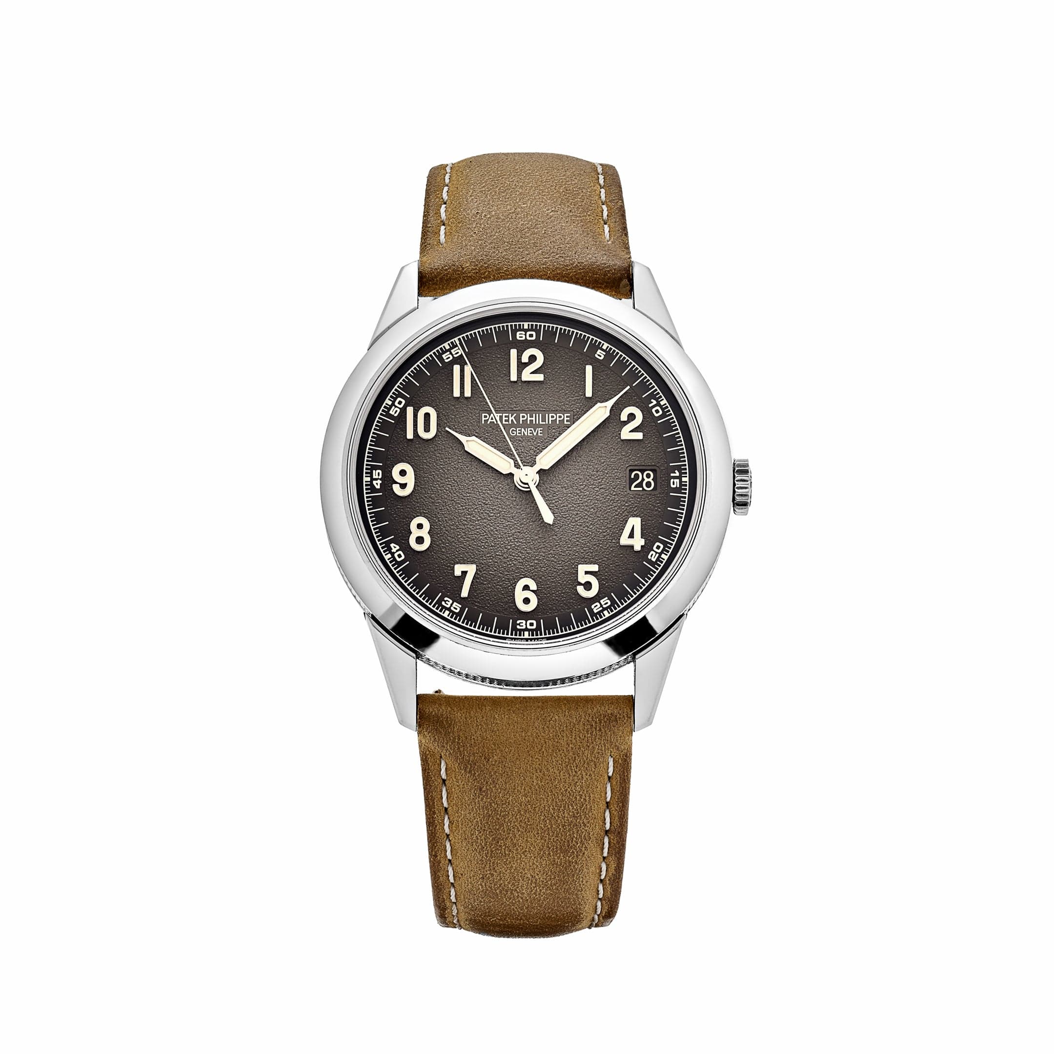 Patek Philippe Calatrava 5226G-001 White Gold Charcoal Dial Date (2025)