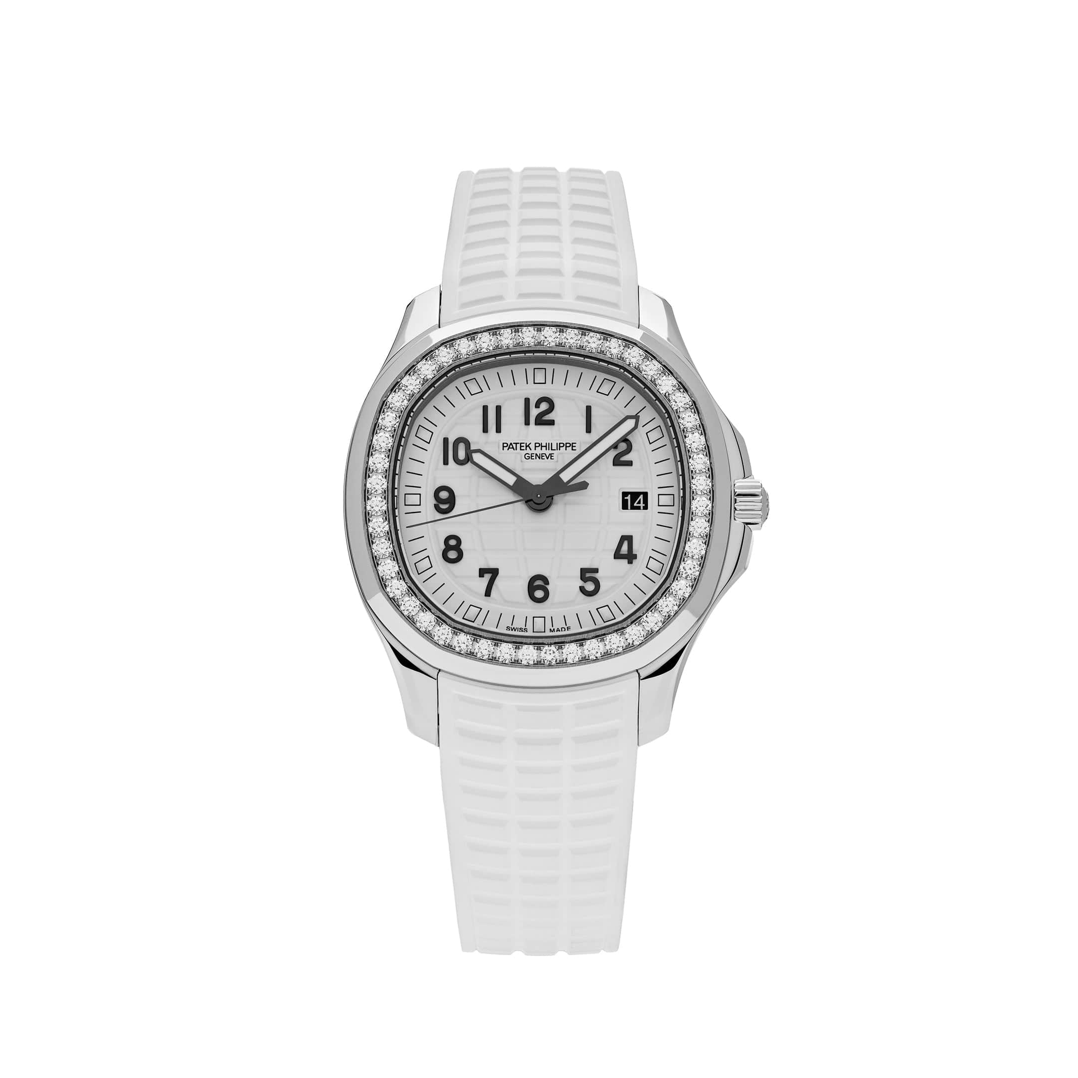 Patek Philippe Aquanaut Luce 5267/200A-010 Stainless Steel White Dial Diamond Bezel (2025)