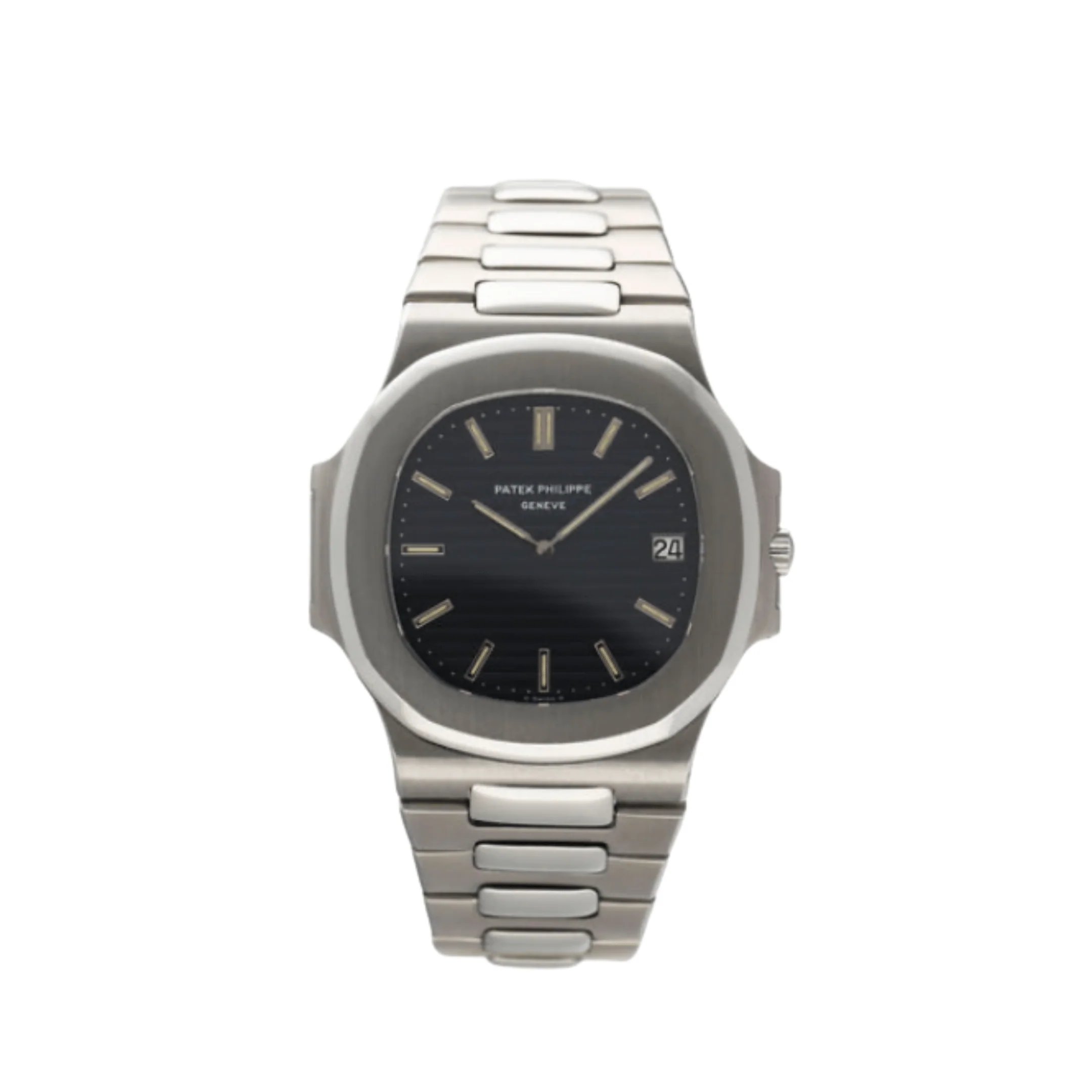 Patek Philippe Nautilus 3700/1A 'Jumbo' Stainless Steel Blue Dial