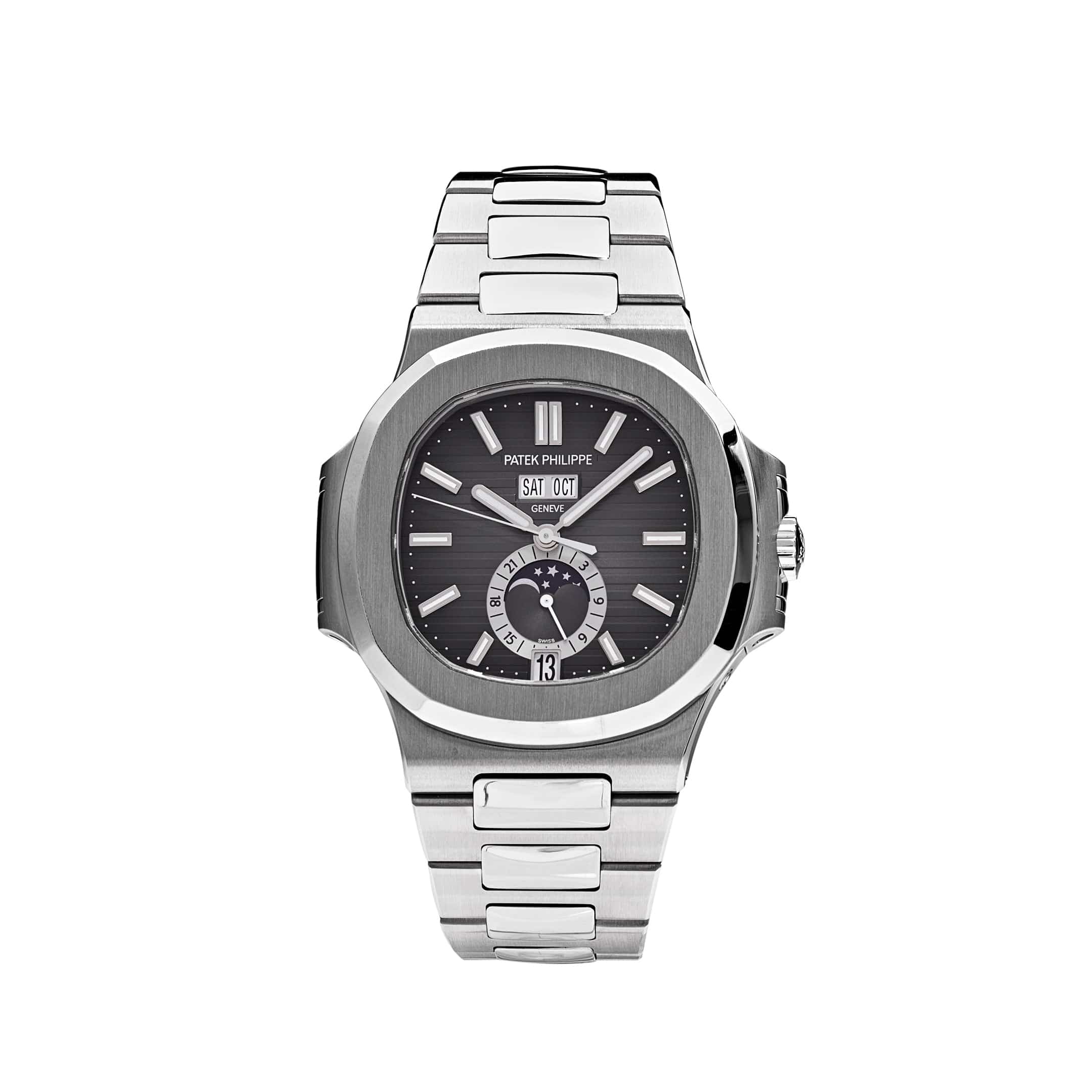 Patek Philippe Nautilus 5726/1A-001 Annual Calendar Moon Phases Stainless Steel (2017)