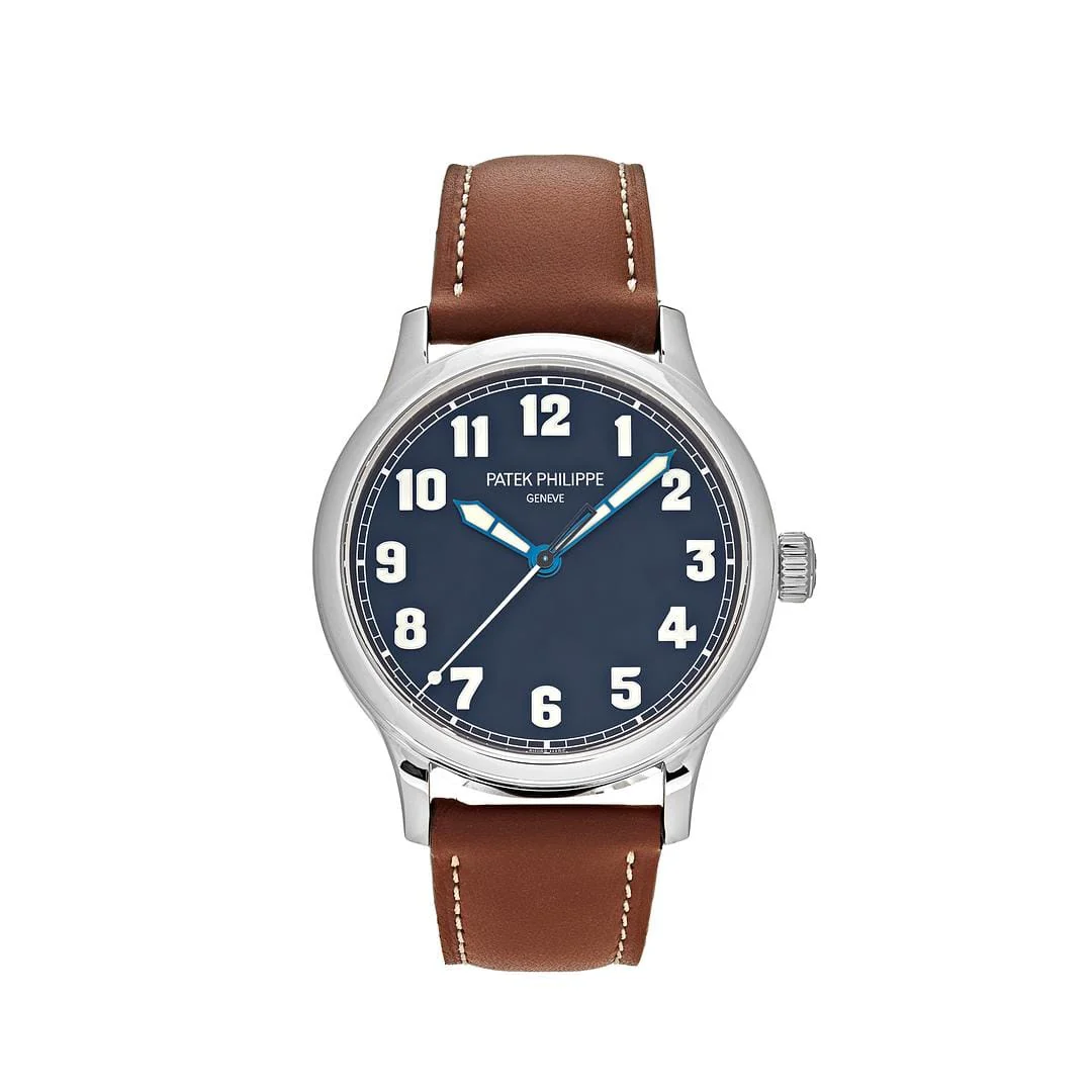 Patek Philippe Calatrava 5522A-001 'New York' Pilot Stainless Steel Blue Dial Limited Edition (2017)