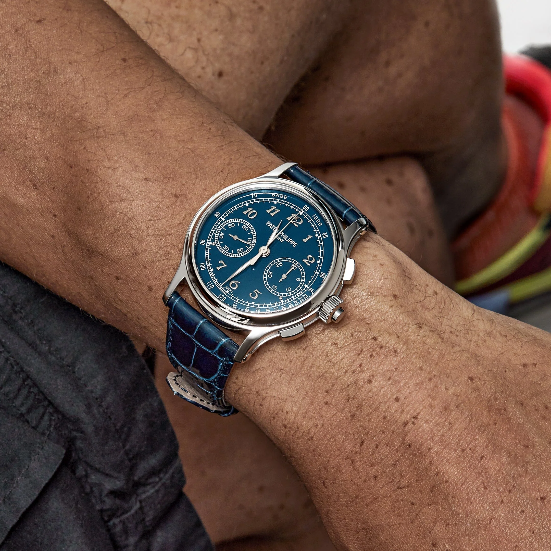 Patek Philippe Grand Complications 5370P-011 Split-Seconds Chronograph Platinum Blue Dial (2024)