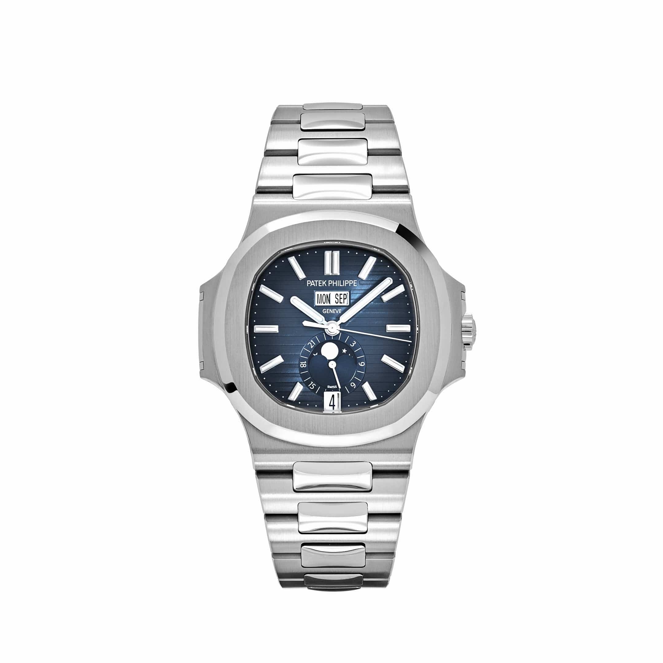 Patek Philippe Nautilus 5726/1A-014 Annual Calendar Stainless Steel Blue Dial (2021)