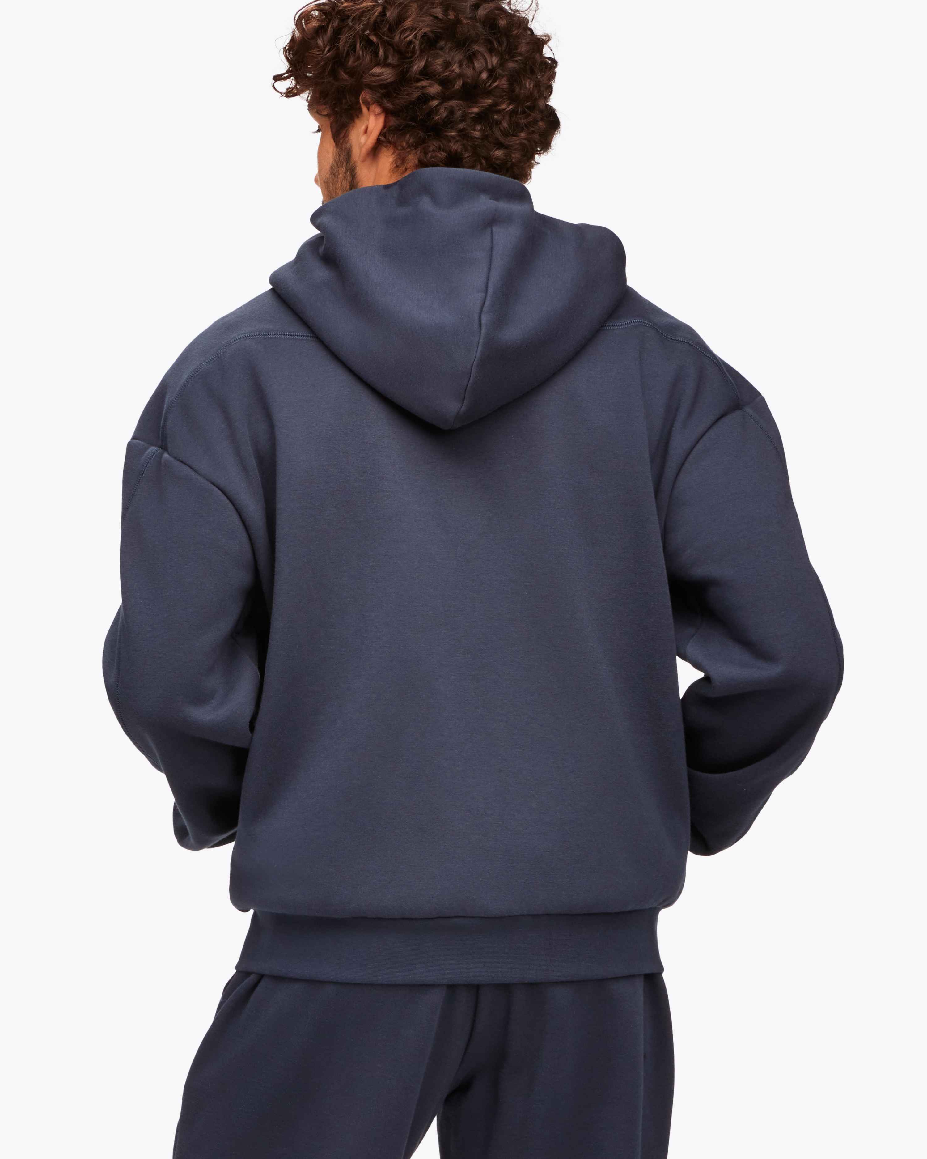 Sudadera HOKA Essential con capucha y cremallera completa