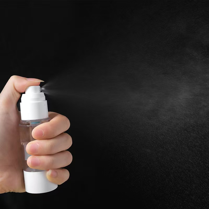 Skin care lotion dispenser, transparent sample bottle, portable for travel（A 6-piece set）