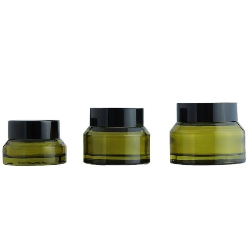 Portable facial cream dispenser（3-piece pack green）