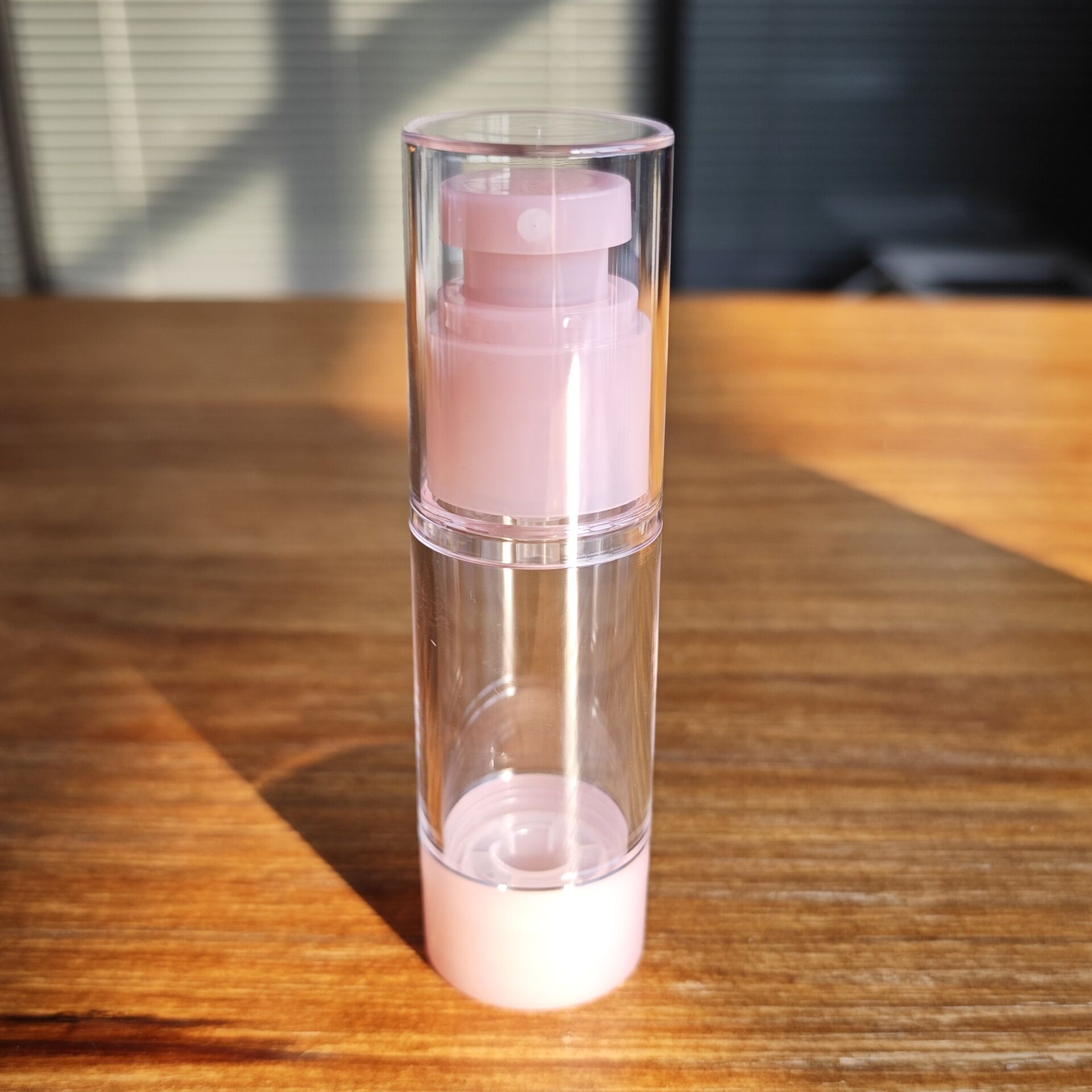 Skin care lotion dispenser, transparent sample bottle, portable for travel（A3-piece set）