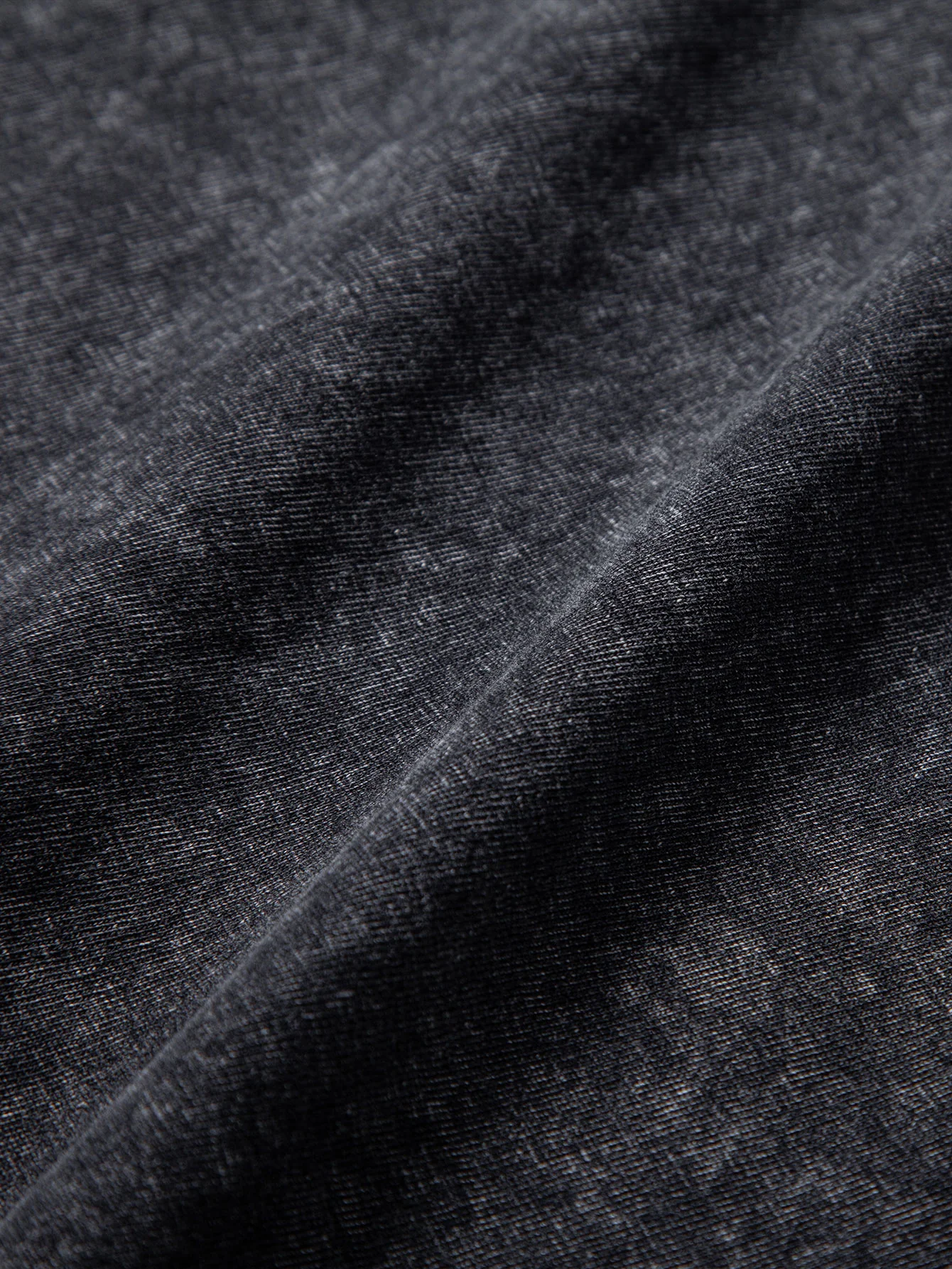 Focus Slogan Print Relax Fit Washed Distressed T-Shirt