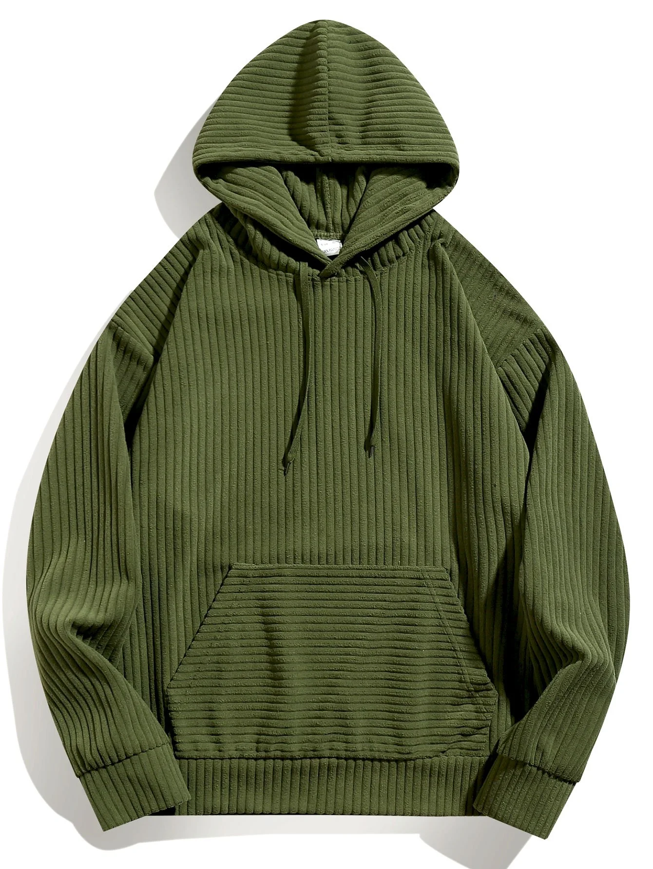 Relax Fit Corduroy Hoodie