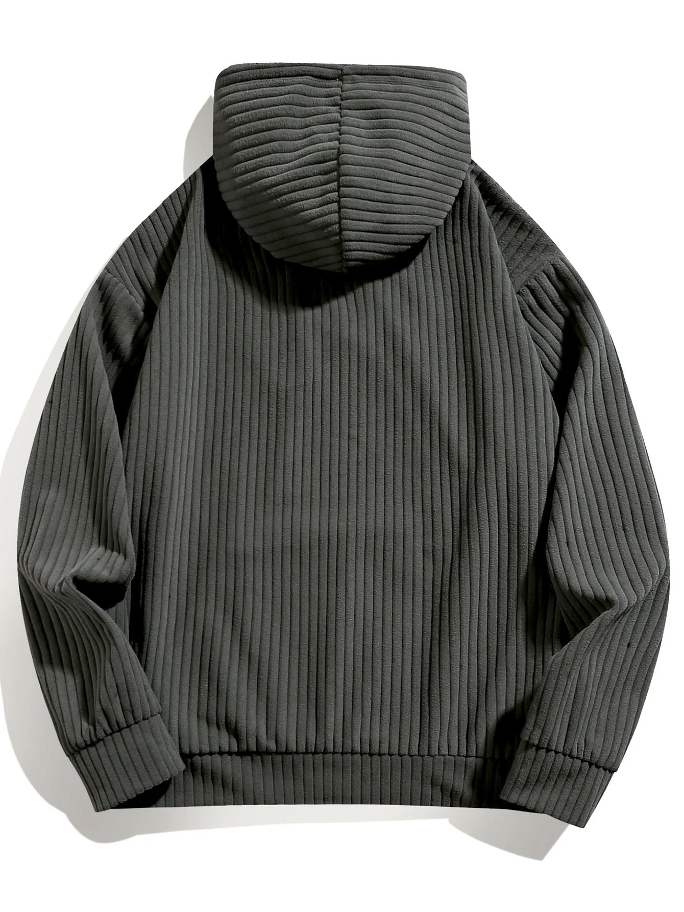 Relax Fit Corduroy Hoodie