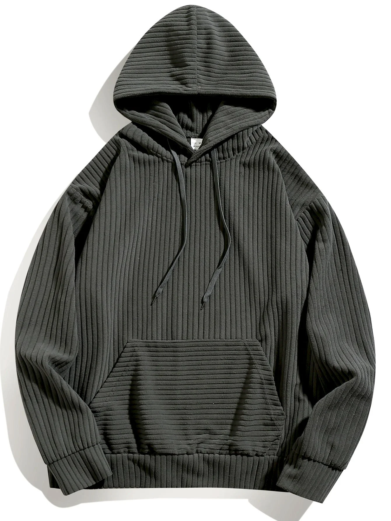 Relax Fit Corduroy Hoodie