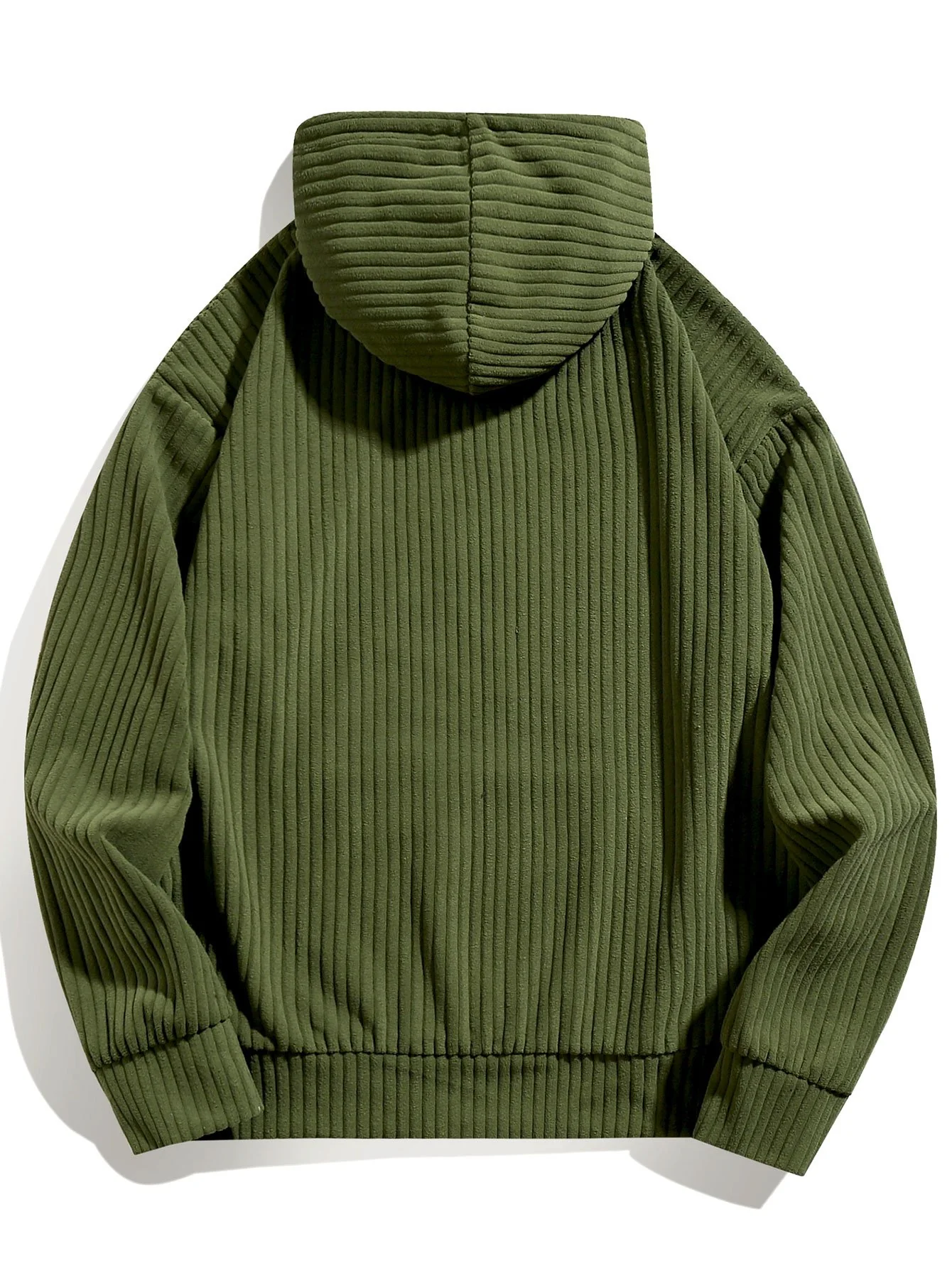 Relax Fit Corduroy Hoodie