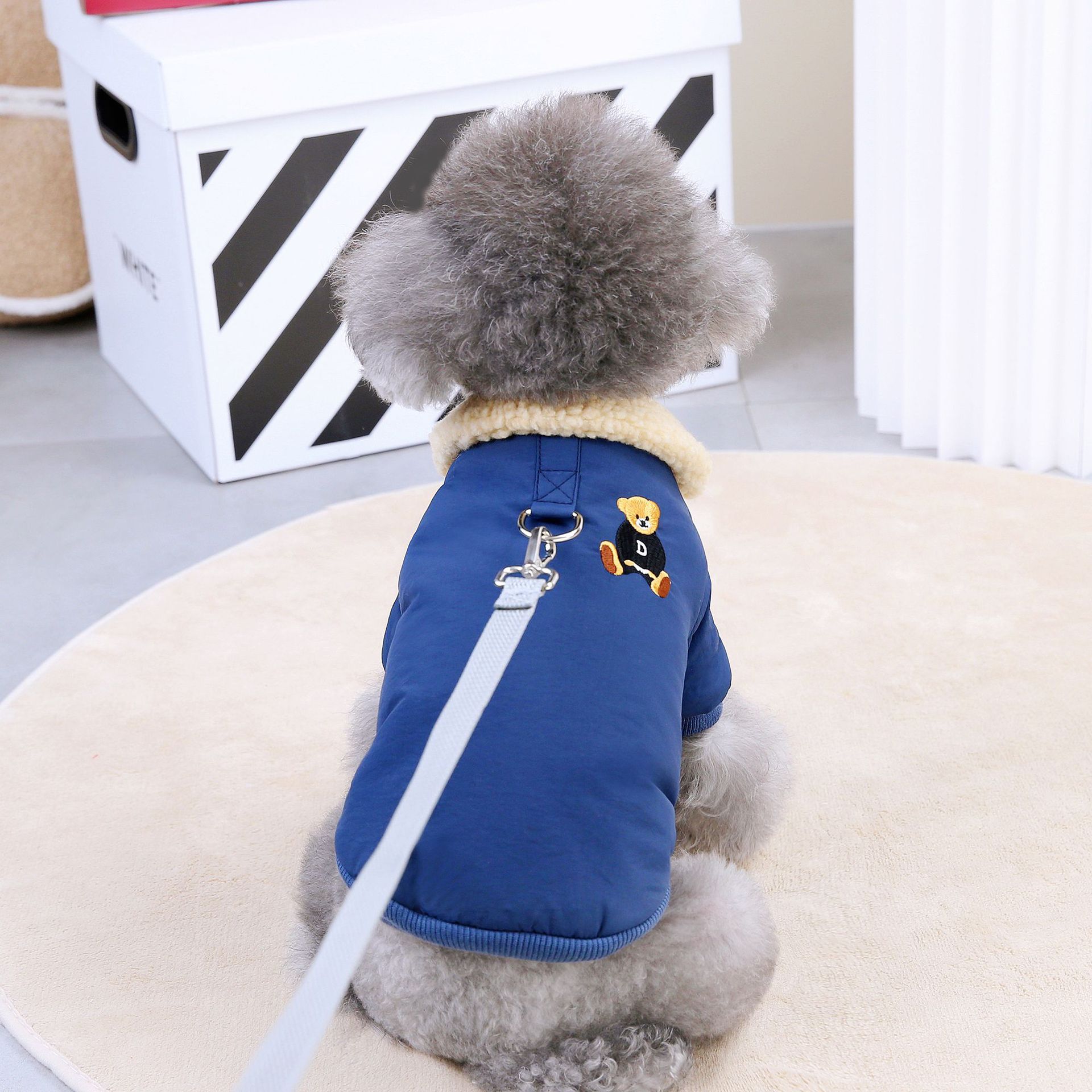 Pet Clothing: New Winter & Autumn Apparel for Dogs, Thickened Winter Outfits for Teddy, Cats & Pets, 23DD Bear-style Cotton Coats