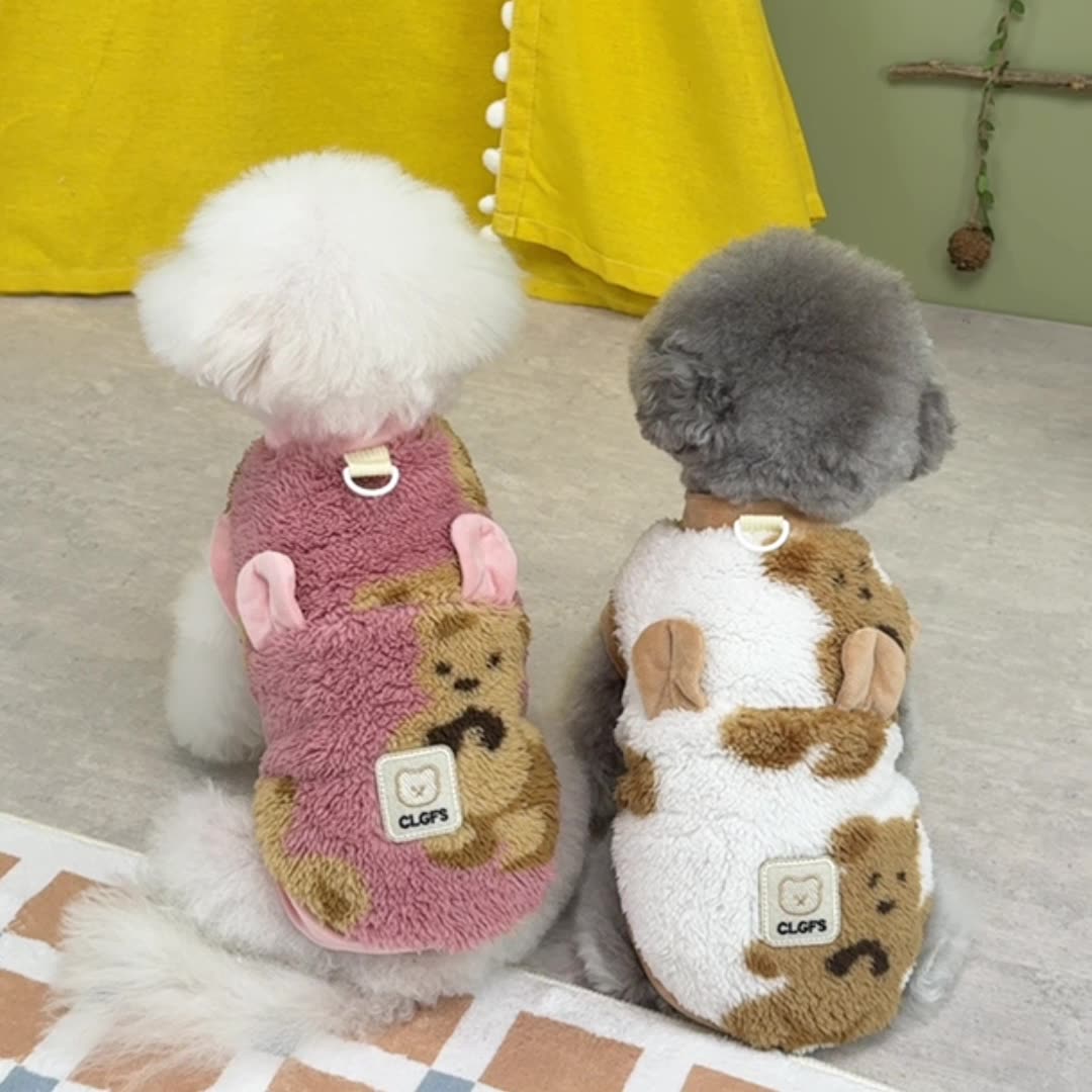 Pet / doll plush sweater