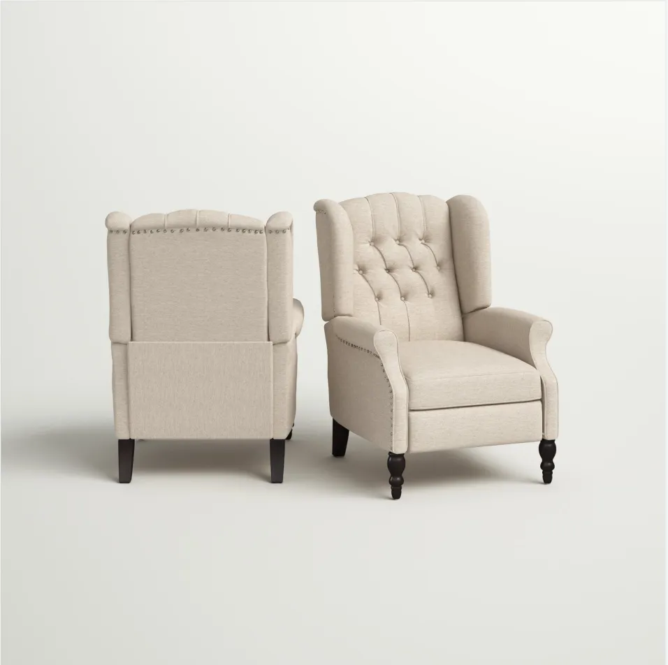 Val 28.50'' Manual Wing Recliner (Set of 2)