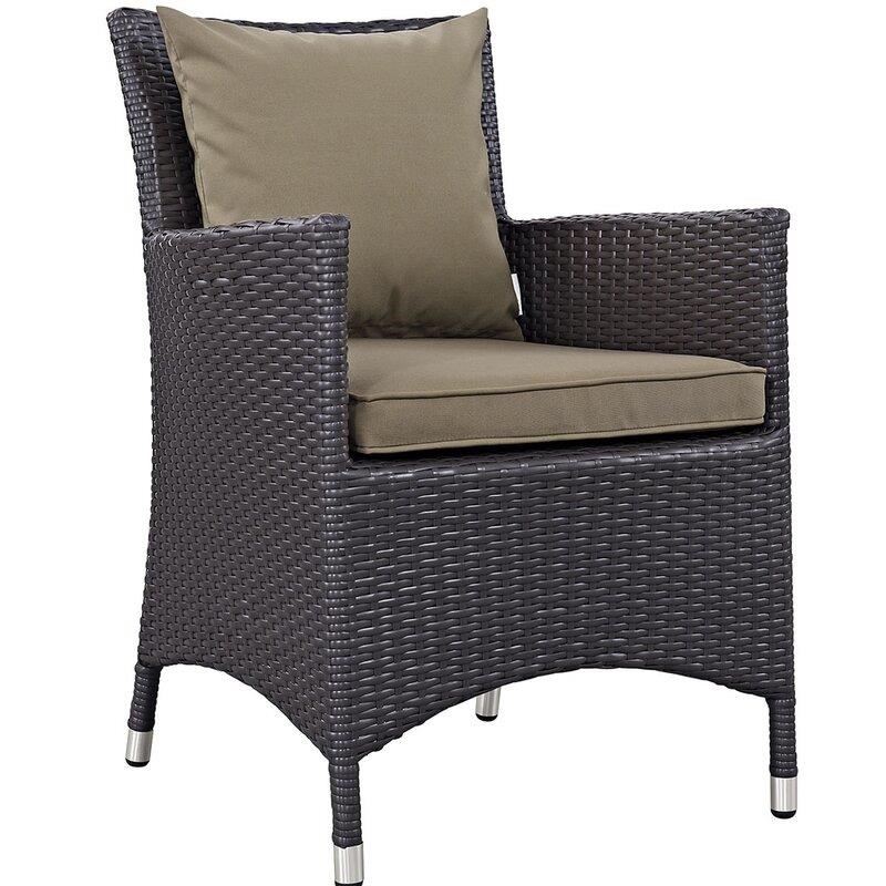 Brentwood Rectangular 10 - Person Dining Set with Cushions