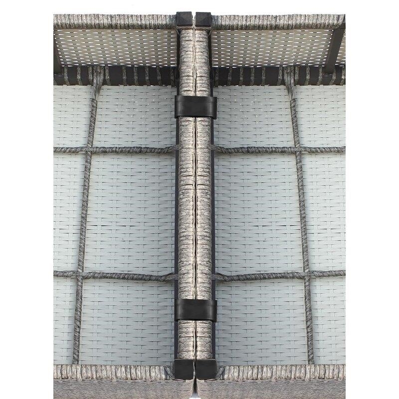 Lazaro Wicker/Rattan 6 - Person Seating Group with Sunbrella Cushions