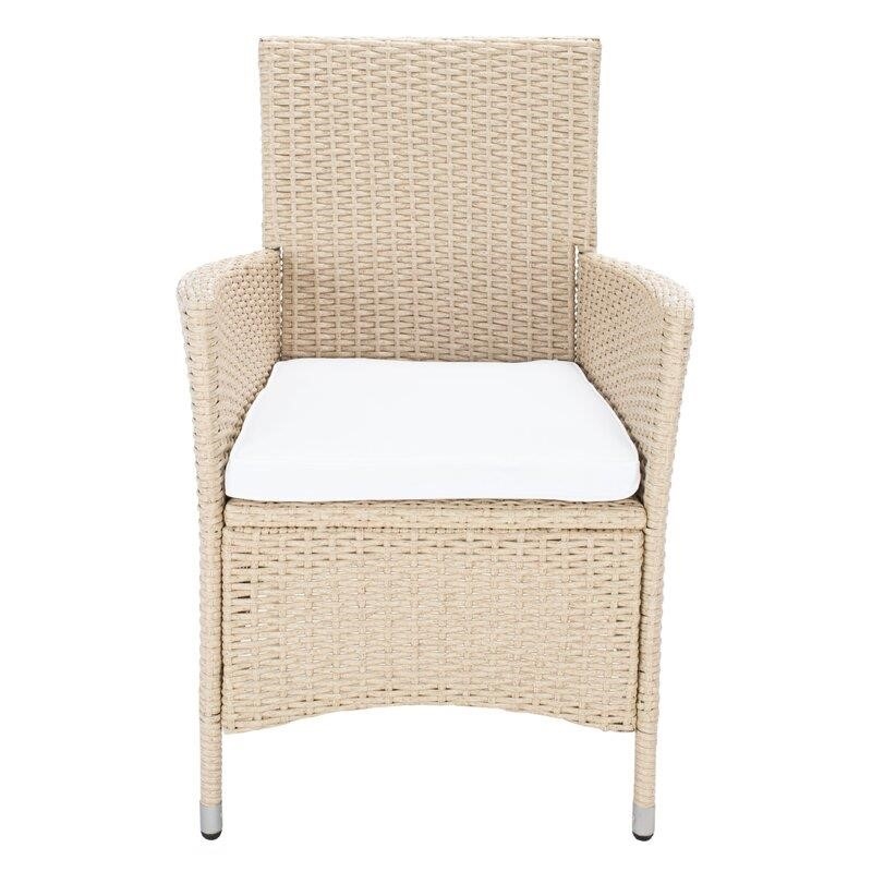 Hailee Rectangular 8 - Person 76.8'' Long Dining Set with Cushions