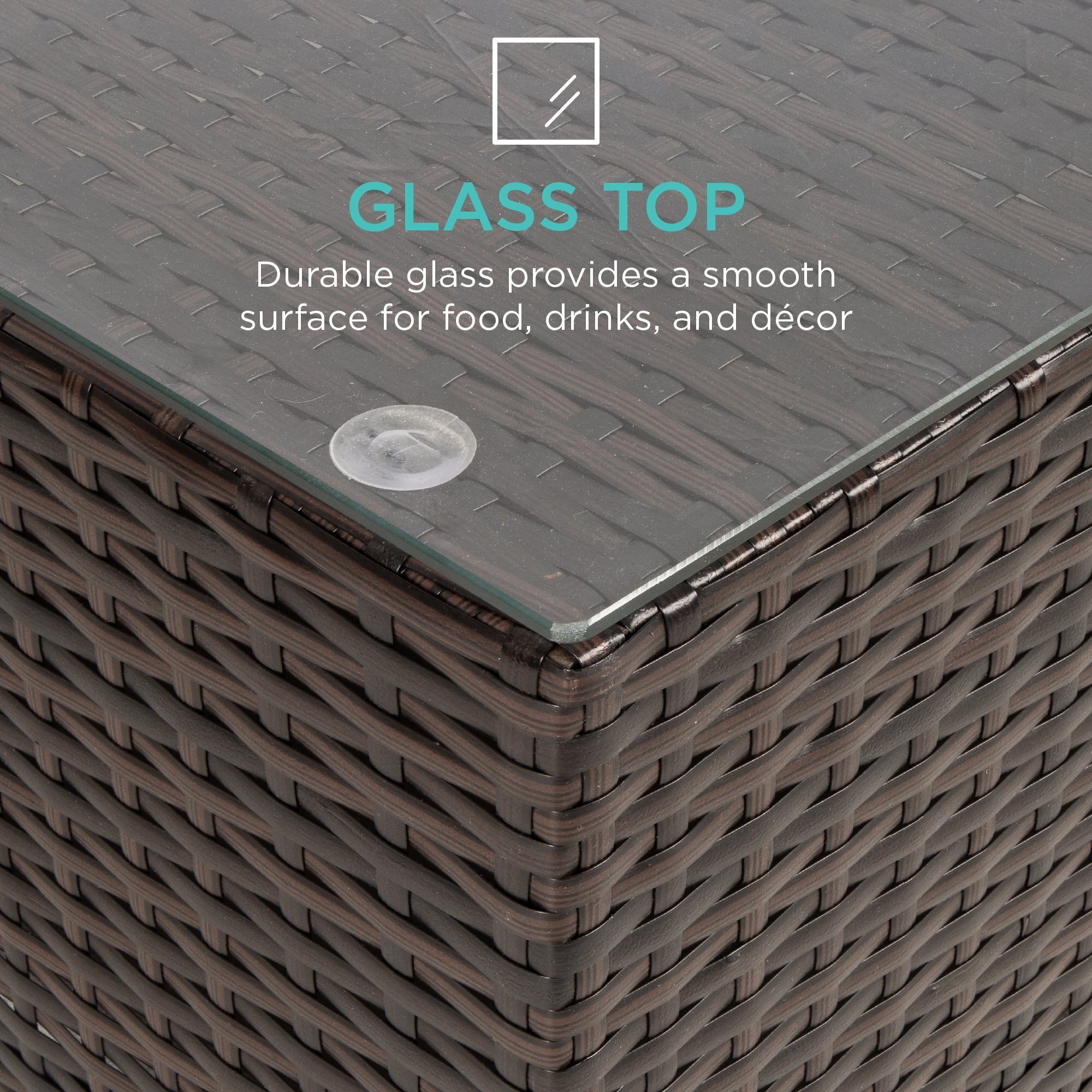 Best Choice Product 7-Piece Modular Outdoor Conversational Furniture Set