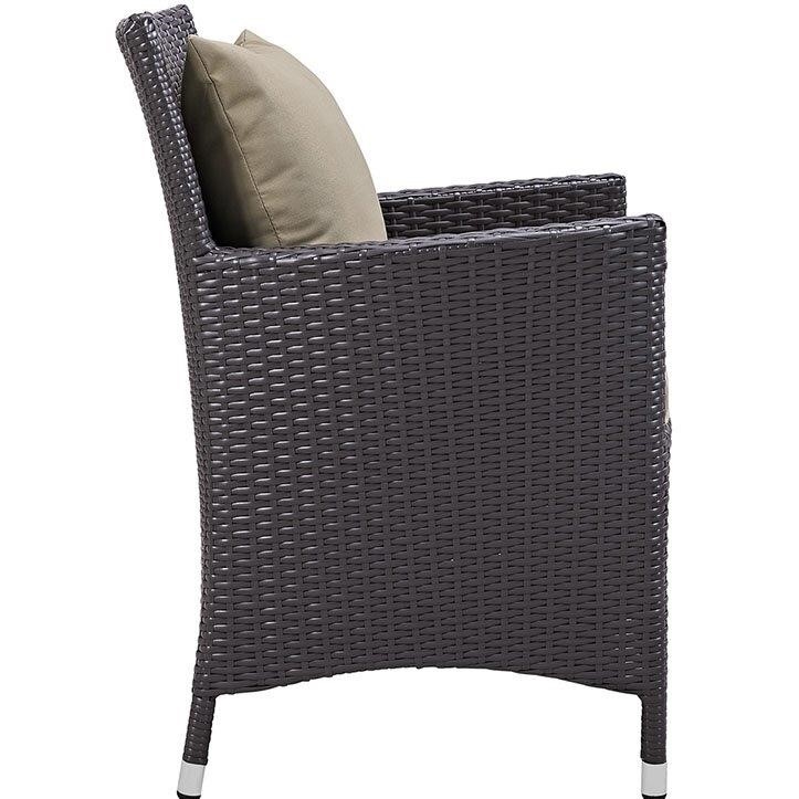 Brentwood Rectangular 10 - Person Dining Set with Cushions