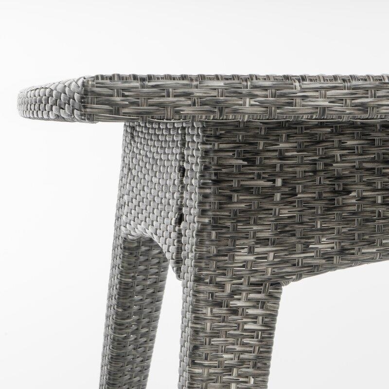 Billie-Anne Square 4 - Person 32.5'' Long Bar Height Dining Set with Cushions