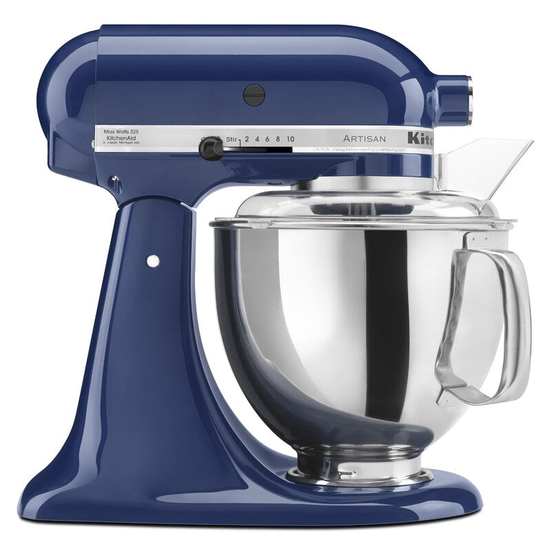 Kitchenaid KSM150PSBW Artisan Series 5-Qt. Tilt-Head Stand Mixer, Blue Willow