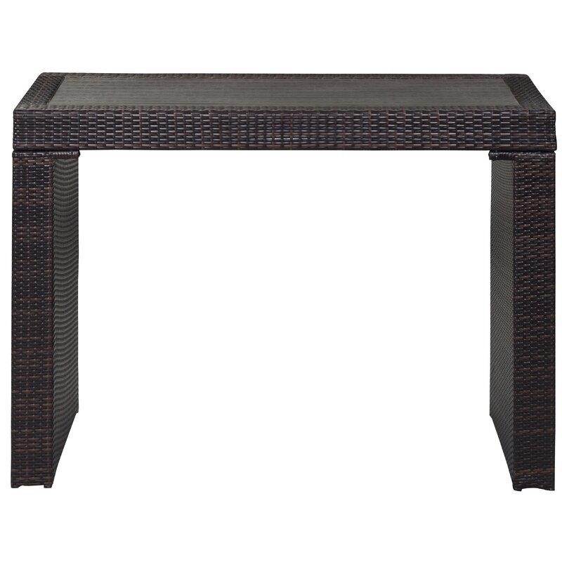 Motter Rectangular 6 - Person 59.1'' Long Bar Height Dining Set with Cushions