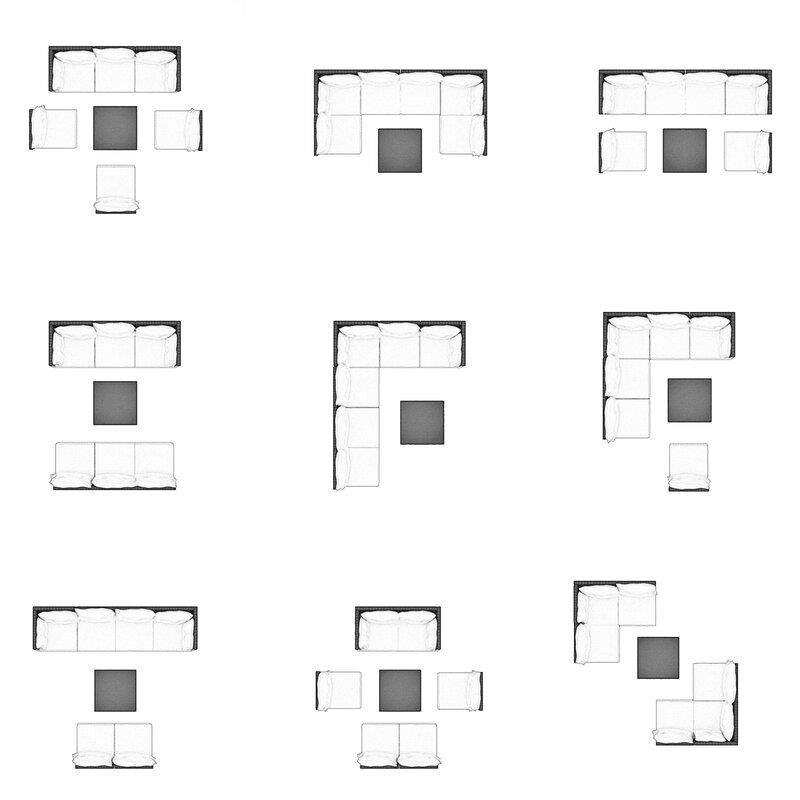 Erlond 300 - Person Seating Group with Cushions