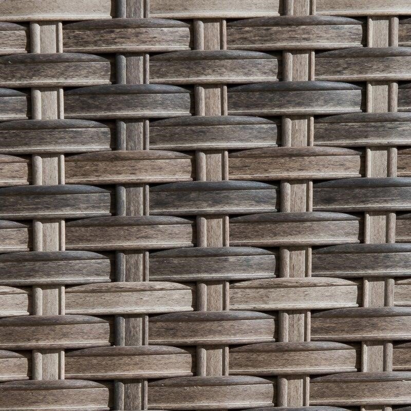 Cassville Wicker/Rattan 8 - Person Seating Group with Cushions