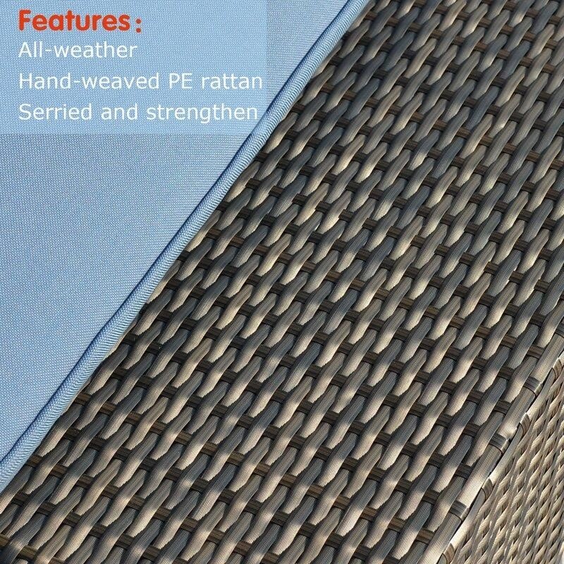 Cassville Wicker/Rattan 10 - Person Seating Group with Cushions