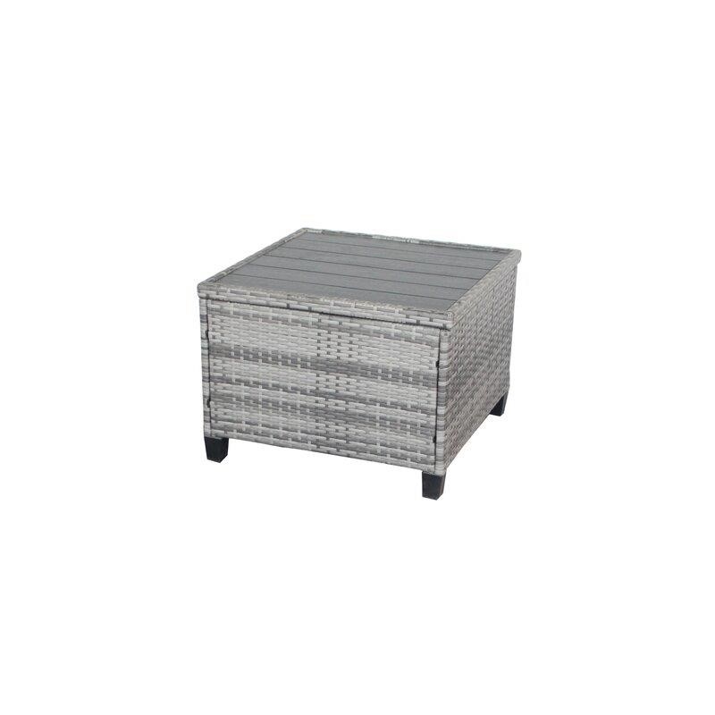 Chayden Wicker/Rattan 6 - Person Seating Group with Cushions