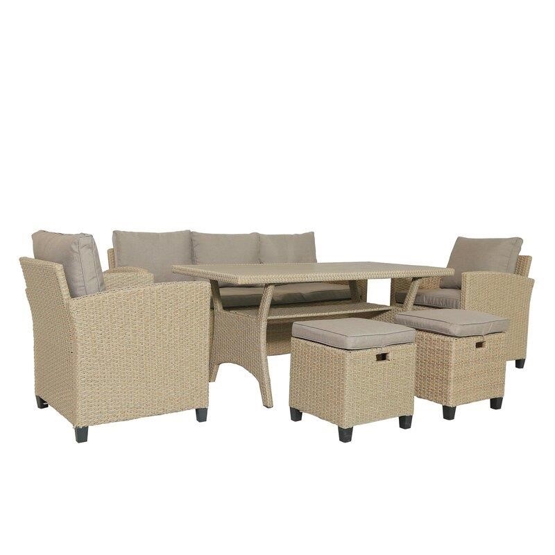 Gorizia 7 - Person Seating Group with Cushions