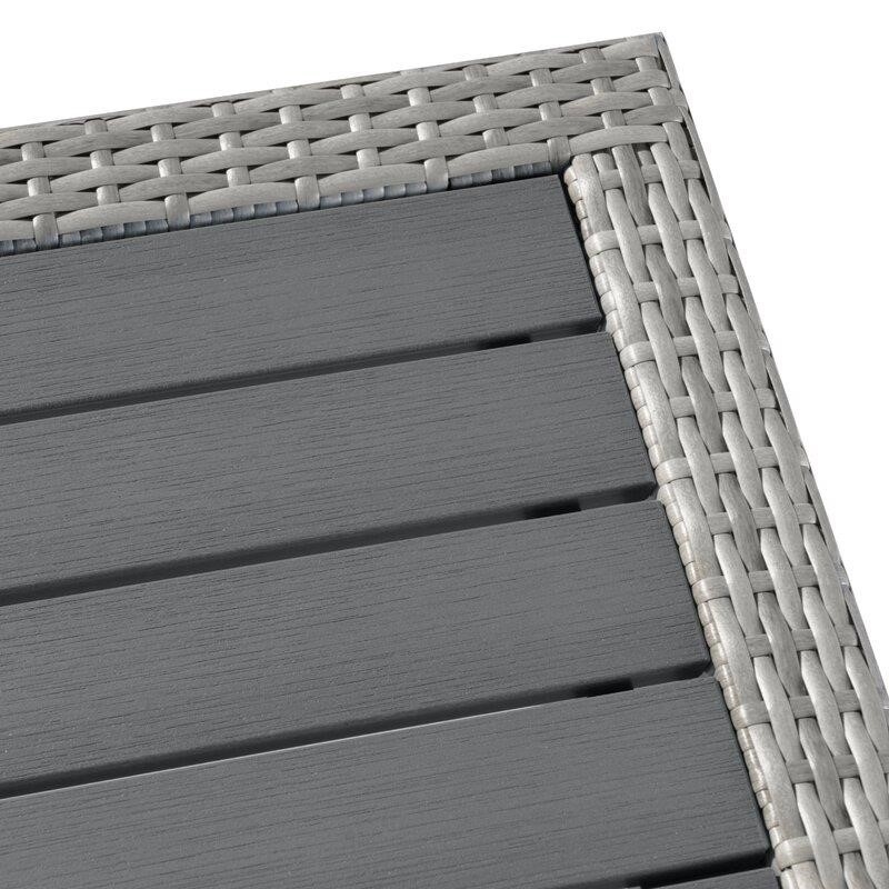 Johana Wicker/Rattan 6 - Person Seating Group with Cushions