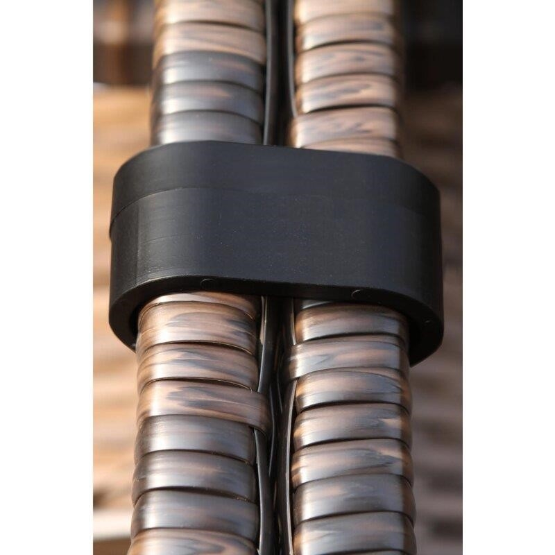 Widener Wicker/Rattan 4 - Person Seating Group with Cushions