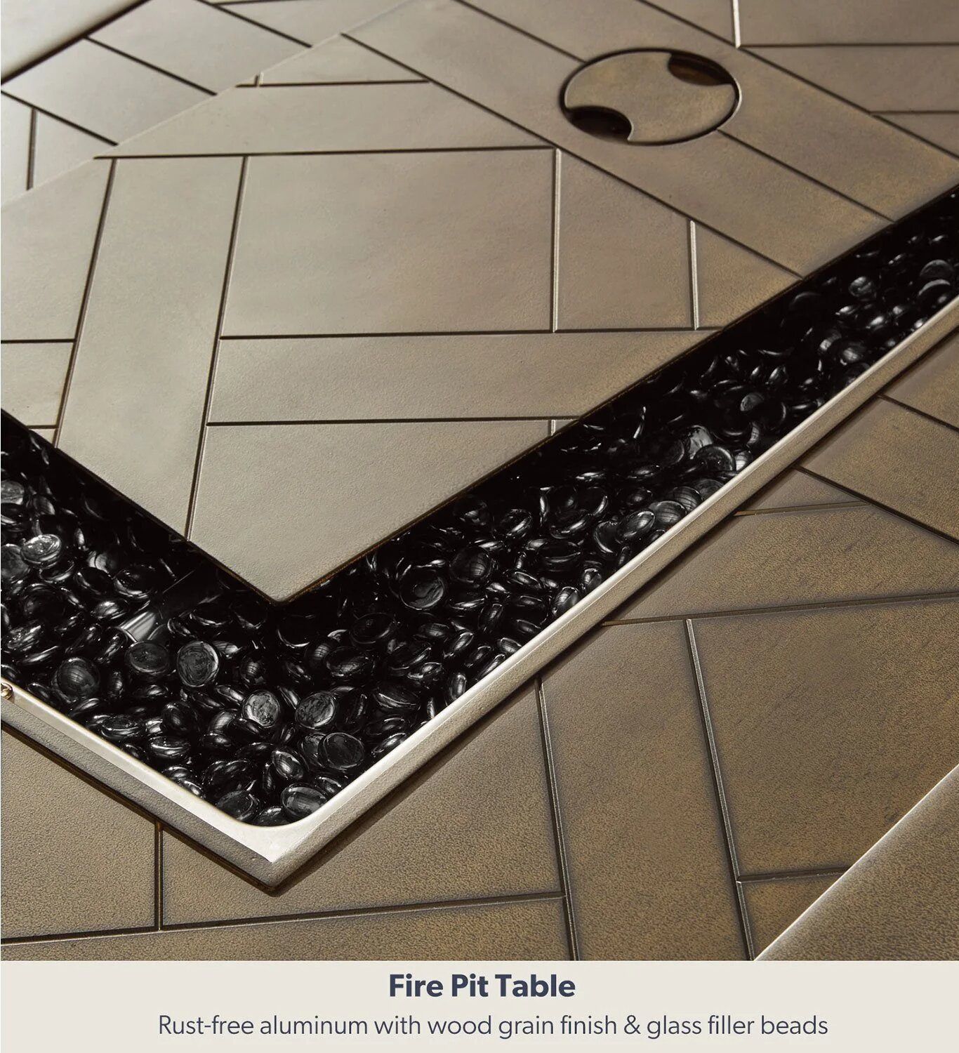 Athena 7-Piece Sectional with Firepit